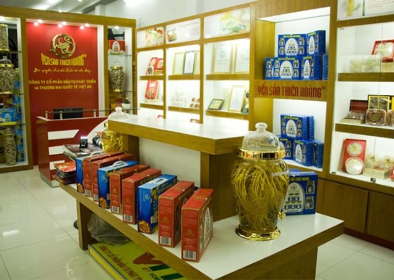 Cửa hàng yến sào Thiên Hoàng
